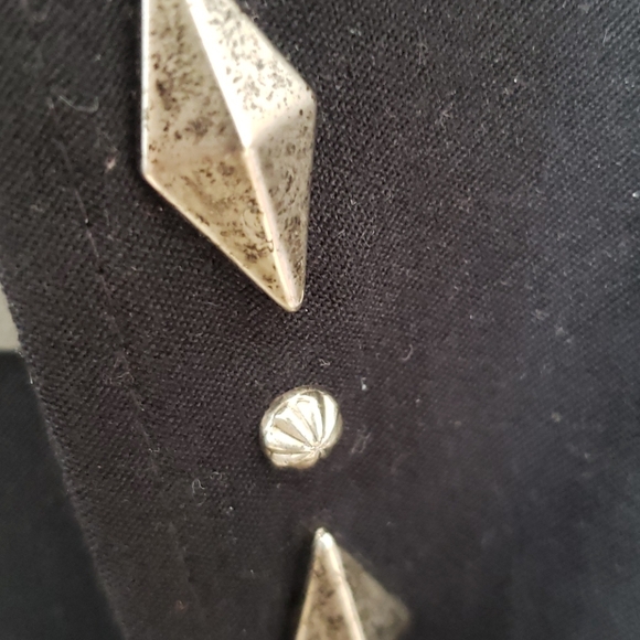 Ladie's New Frontier Suede Vest with Sterling - Picture 4 of 10